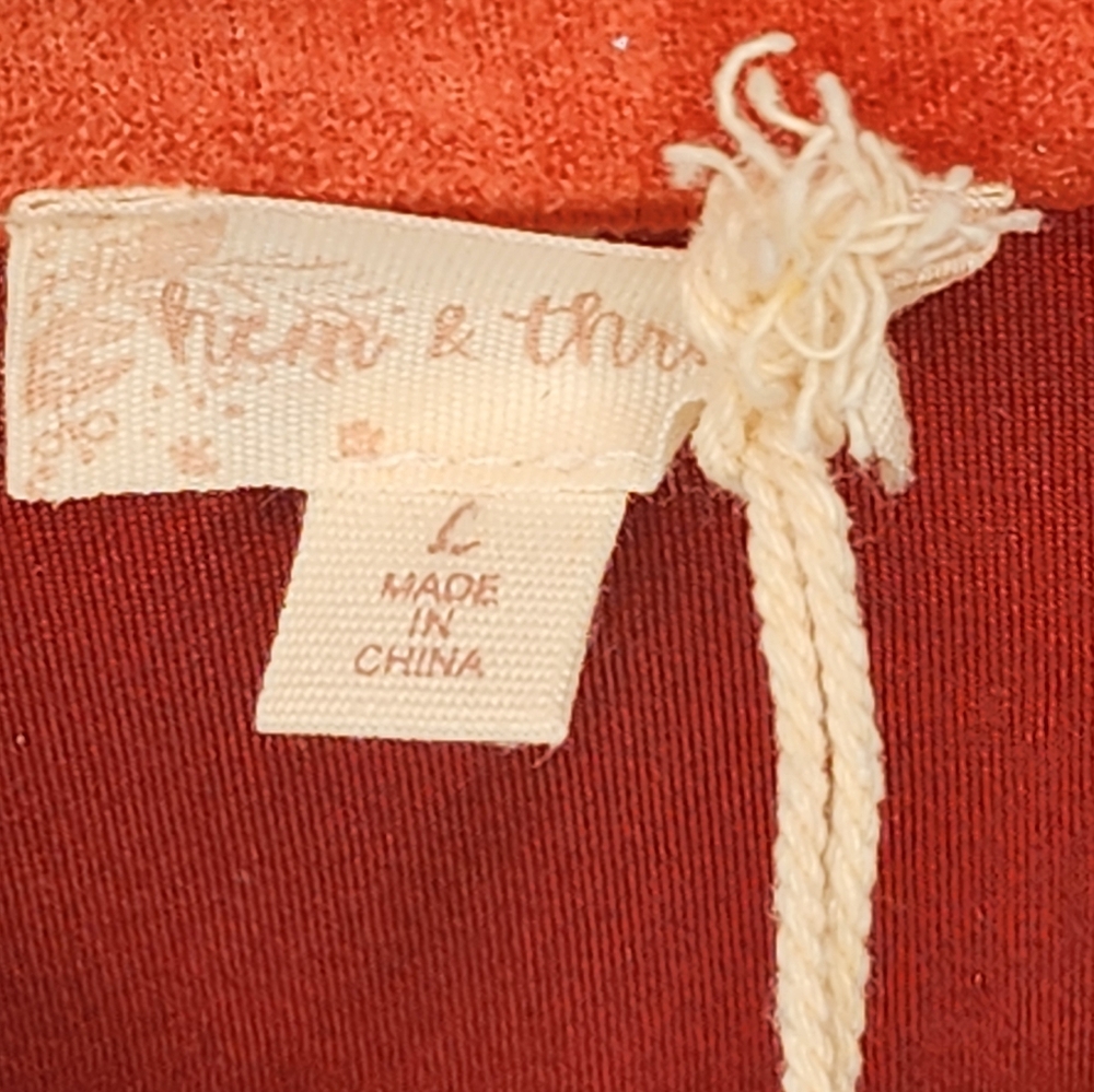 Jacket/Overcoat in Rust Color - Picture 4 of 6